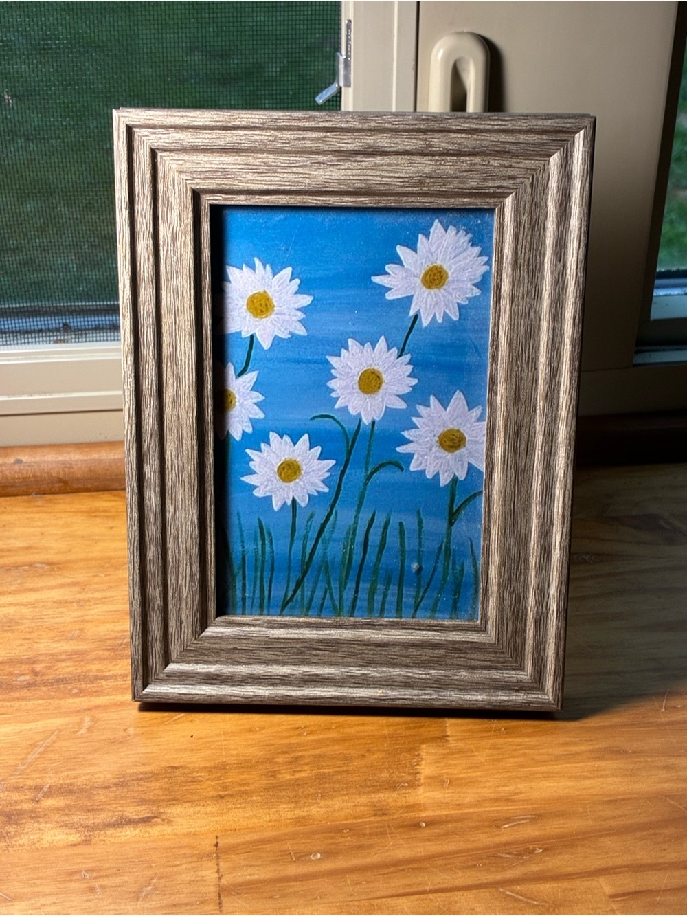 Daisy Delight Original Art Print *frame not included * - Picture 2 of 3
